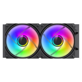 Водно охлаждане GameMax IceBurg 240 Digital, 240 mm, ARGB, 245W TDP, Black