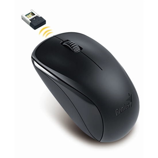 Безжична мишка Genius Wireless Mouse - NX-7000 Black - 2.4GHz