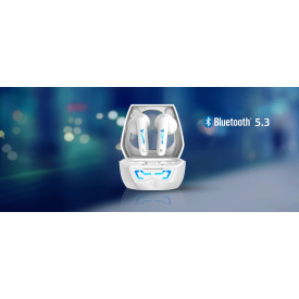 Безжични слушалки Genius HSM-920BT, TWS, Bluetooth 5.3, White