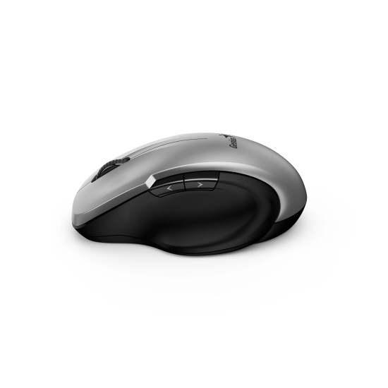 Безжина мишка Genius Mouse Wireless Silent - Ergo 8200S Silver - Silent, 2.4GHz, USB-C receiver