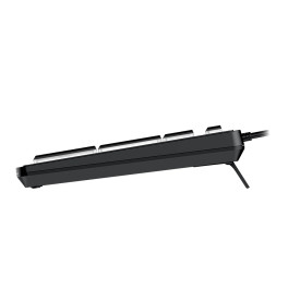 Клавиатура Genius Keyboard SlimStar 820 Black - AI, Illuminated, Slim, BG, USB
