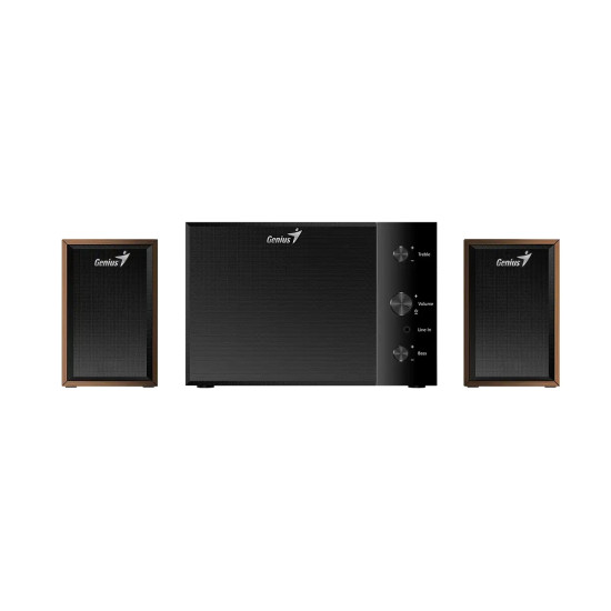 Тонколони Genius Speakers 2.1 - SW-2.1 350 - 15W RMS, Wood