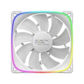 Вентилатор Geometric Future Squama 2503R, REVERSE Fan, 120mm, ARGB, White