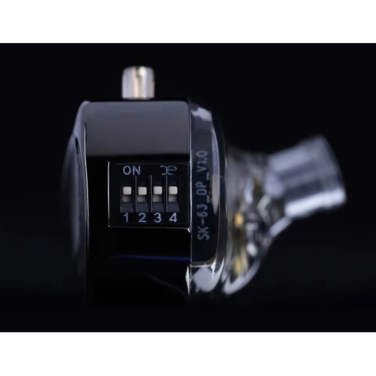 Слушалки KZ Hi-Fi In-Ear-Monitors - Castor Pro Silver Mic - Harman Edition