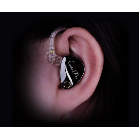 Слушалки KZ Hi-Fi In-Ear-Monitors - Castor Pro Silver Mic - Harman Edition