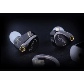 Слушалки KZ Hi-Fi In-Ear-Monitors - Castor Pro Silver Mic - Harman Edition