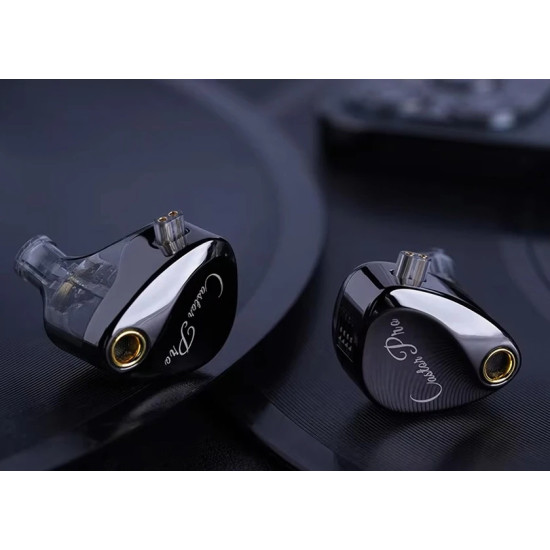 Слушалки KZ Hi-Fi In-Ear-Monitors - Castor Pro Silver Mic - Harman Edition