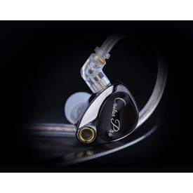 Слушалки KZ Hi-Fi In-Ear-Monitors - Castor Pro Silver Mic - Harman Edition