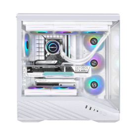 Кутия за компютър Lian Li Case E-ATX - Vector V100 - White