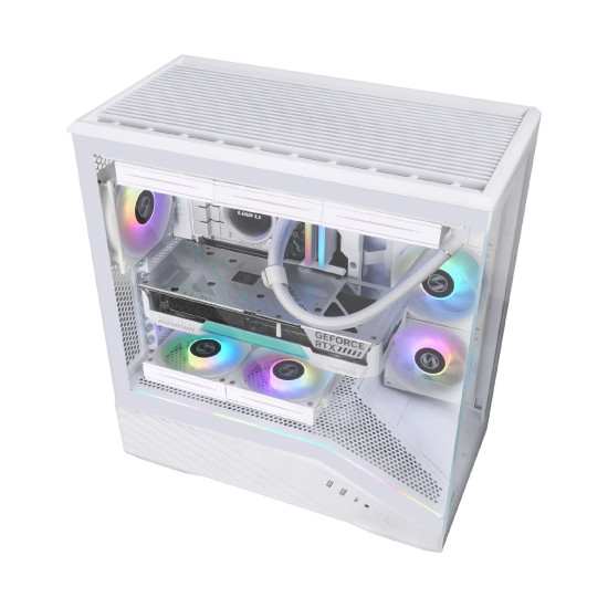 Кутия за компютър Lian Li Case E-ATX - Vector V100 - White