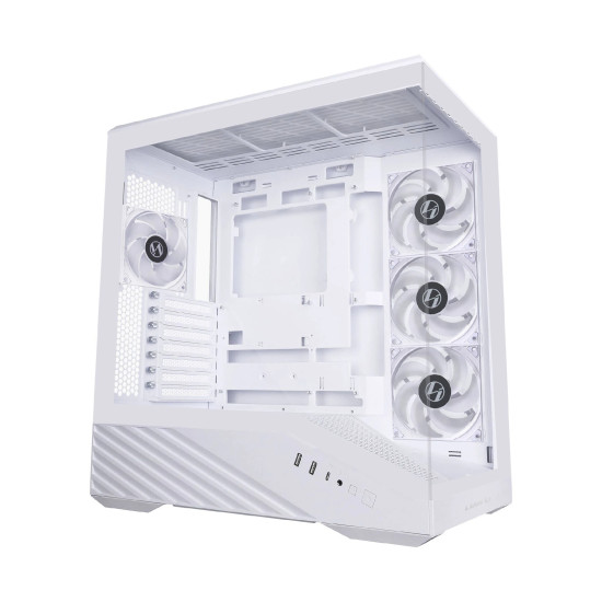 Кутия за компютър Lian Li Case E-ATX - Vector V100 - White