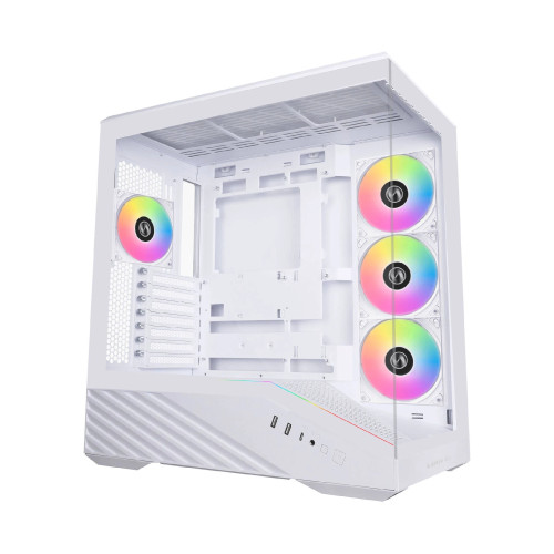 Кутия за компютър Lian Li Case E-ATX - Vector V100 - White