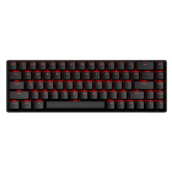 Клавиатура Madlions Professional Gaming Mechanical Keyboard FIRE 68 PRO - 8K, Gateron Magnetic Jade Switches, RGB - Black