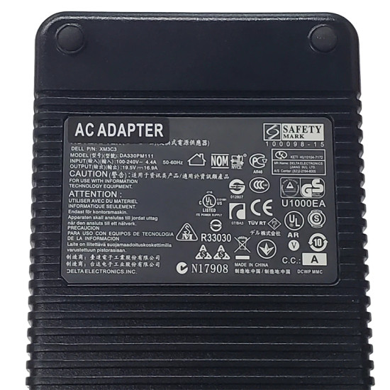 Зарядно за лаптоп Makki за DELL - 19.5V 16.9A 330W 7.4x5.0mm - MAKKI-NA-DL-80