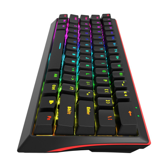 Клавиатура Marvo Gaming Mechanical keyboard 61 keys TKL - Hecate 61B - KG962G - BLUE switches
