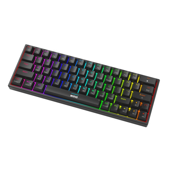 Клавиатура Marvo Gaming Mechanical keyboard Shogo 63 - TKL, 63 keys - KG955
