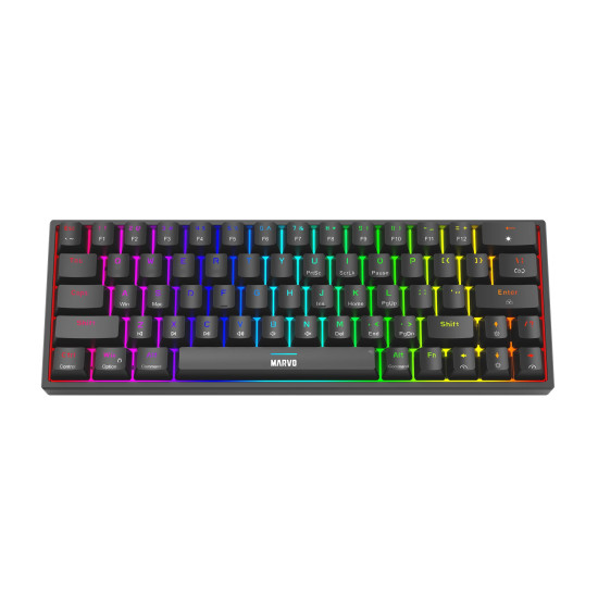 Клавиатура Marvo Gaming Mechanical keyboard Shogo 63 - TKL, 63 keys - KG955