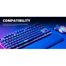 Комплект клавиатура и мишка Marvo Gaming COMBO CM373 Red Switches 2-in-1 - Mechanical Keyboard TKL, Mouse