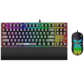 Комплект клавиатура и мишка Marvo Gaming COMBO CM373 Red Switches 2-in-1 - Mechanical Keyboard TKL, Mouse