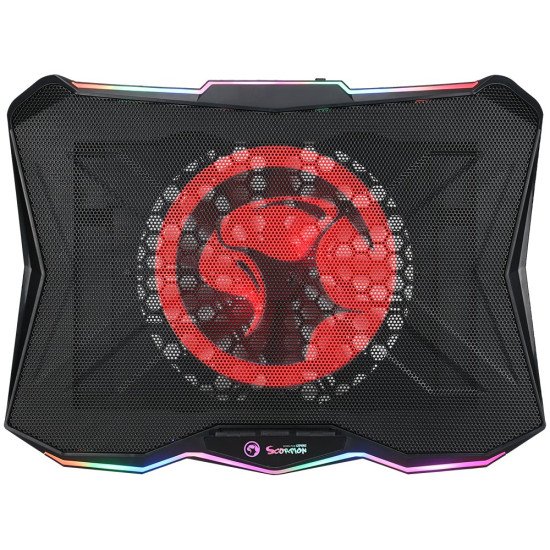 Охладител за лаптоп Marvo Gaming Notebook Cooler 17" RGB - MARVO-FN-40