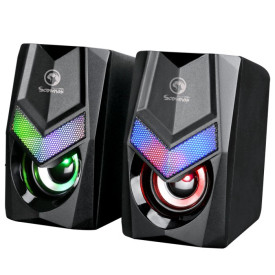 Тонколони Marvo Gaming Speakers 2.0 6W Rainbow backlight - MARVO-SG-118