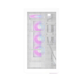 Кутия за компютър Montech Case mATX - KING 15 PRO (W) - 4 x 120 mm A-RGB, USB-C