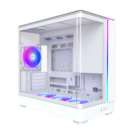 Кутия за компютър Montech Case mATX - KING 15 PRO (W) - 4 x 120 mm A-RGB, USB-C