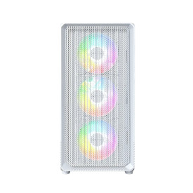 Кутия за компютър Montech Case mATX - X5M, White - 4 x 120 mm A-RGB, USB-C