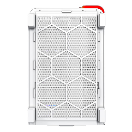 Кутия за компютър Montech KING 95 Pro, Dual Chamber Mid-tower Case, 6 ARGB Fans, 2 Front Panels, White