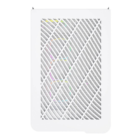 Кутия за компютър Montech KING 95 Pro, Dual Chamber Mid-tower Case, 6 ARGB Fans, 2 Front Panels, White