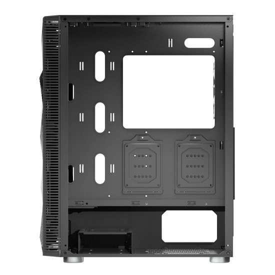 Кутия за компютър Montech X3 MESH, Mid-tower Case, TG, 6 fixed RGB Fans, Black