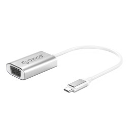 Адаптер Orico USB 3.1 Type C -> VGA F, silver - XC-102