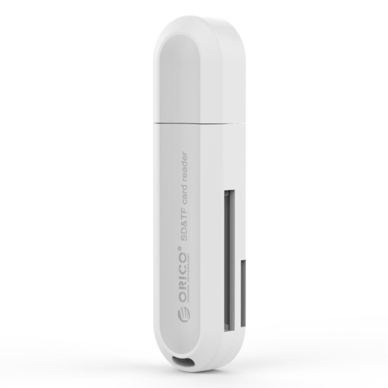 Четец за карти Orico Card Reader USB3.0 - Micro SD/SD XC,HC - CRS21-WH-PRO