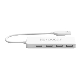 USB хъб Orico USB2.0 HUB 4 port White - FL01-WH