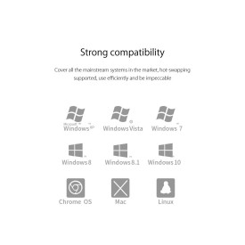 USB хъб Orico USB3.0 HUB 4 port transparent, 1m cable - MH4U-U3-10-CR