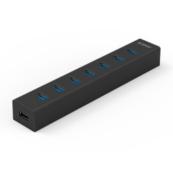 USB хъб Orico USB3.0 HUB 7 port Black - H7013-U3-BK
