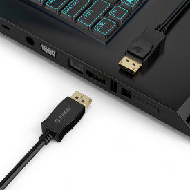 Display Port кабел Orico v1.2 DP M / M Black 4K 3m - XD-DTDP4-30-BK