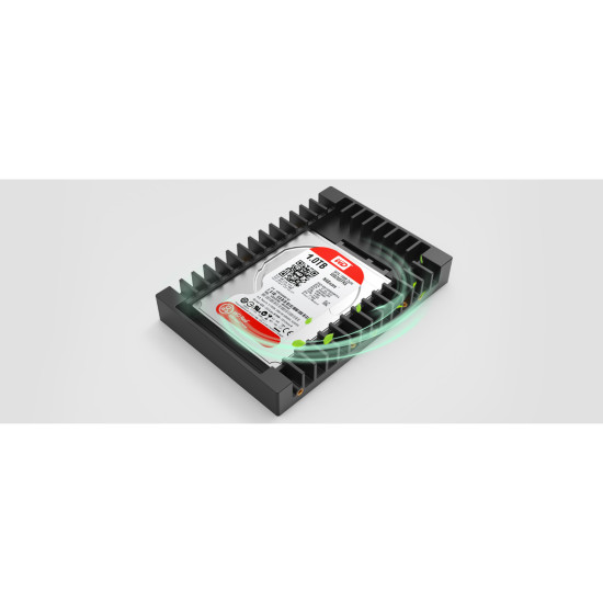 Кади за твърд диск Orico HDD Caddy 2.5-to-3.5 inch - 1125SS-V1-BK-BP