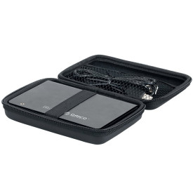Калъф за външен диск Orico Portable Storage Bag - 2.5" Black - PHB-25-BK