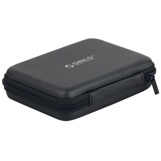 Калъф за външен диск Orico Portable Storage Bag - 2.5" Black - PHB-25-BK