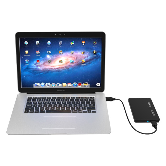 Външна кутия за диск Orico Storage - Case - 2.5 inch USB3.0 Black - 2588US3-BK