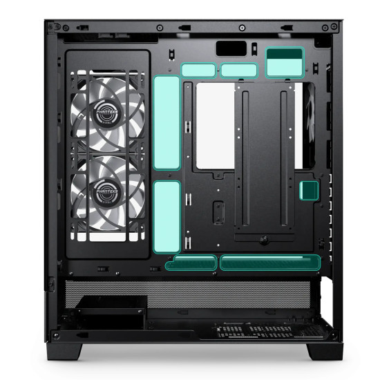 Кутия за компютър Phanteks Case E-ATX - XT View Black