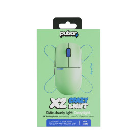 Безжична мишка Pulsar Wireless Gaming Mouse X2 CrazyLight Aqua Zest 8K