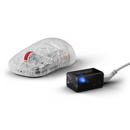 Безжична мишка Pulsar Wireless Gaming Mouse X2H Mini Superclear [LTD 3000] - 1K