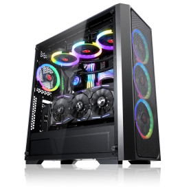 Кутия за компютър Raijintek PONOS MS4 - 4 x 120mm ARGB Fans, Mesh