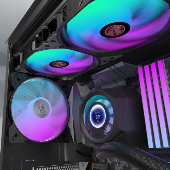 Водно охлаждане Raijintek Water Cooling - CYCLOPS 240 Black