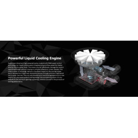 Водно охлаждане Raijintek Water Cooling - CYCLOPS 240 Black