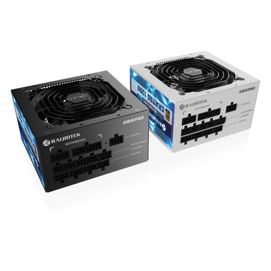 Захранване Raijintek PSU ATX 3.0 1200W Gold - CRATOS 1200 BLACK