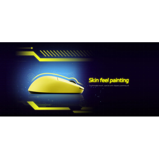 Безжична мишка Scyrox V8 Yellow - Wireless Gaming Mouse - 8K Polling Rate