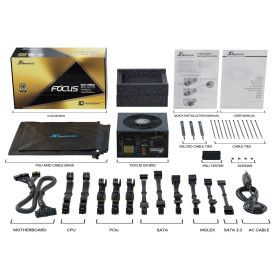 Захранване Seasonic PSU 850W Gold, Full Modular - FOCUS GX-850 - SSR-850FX